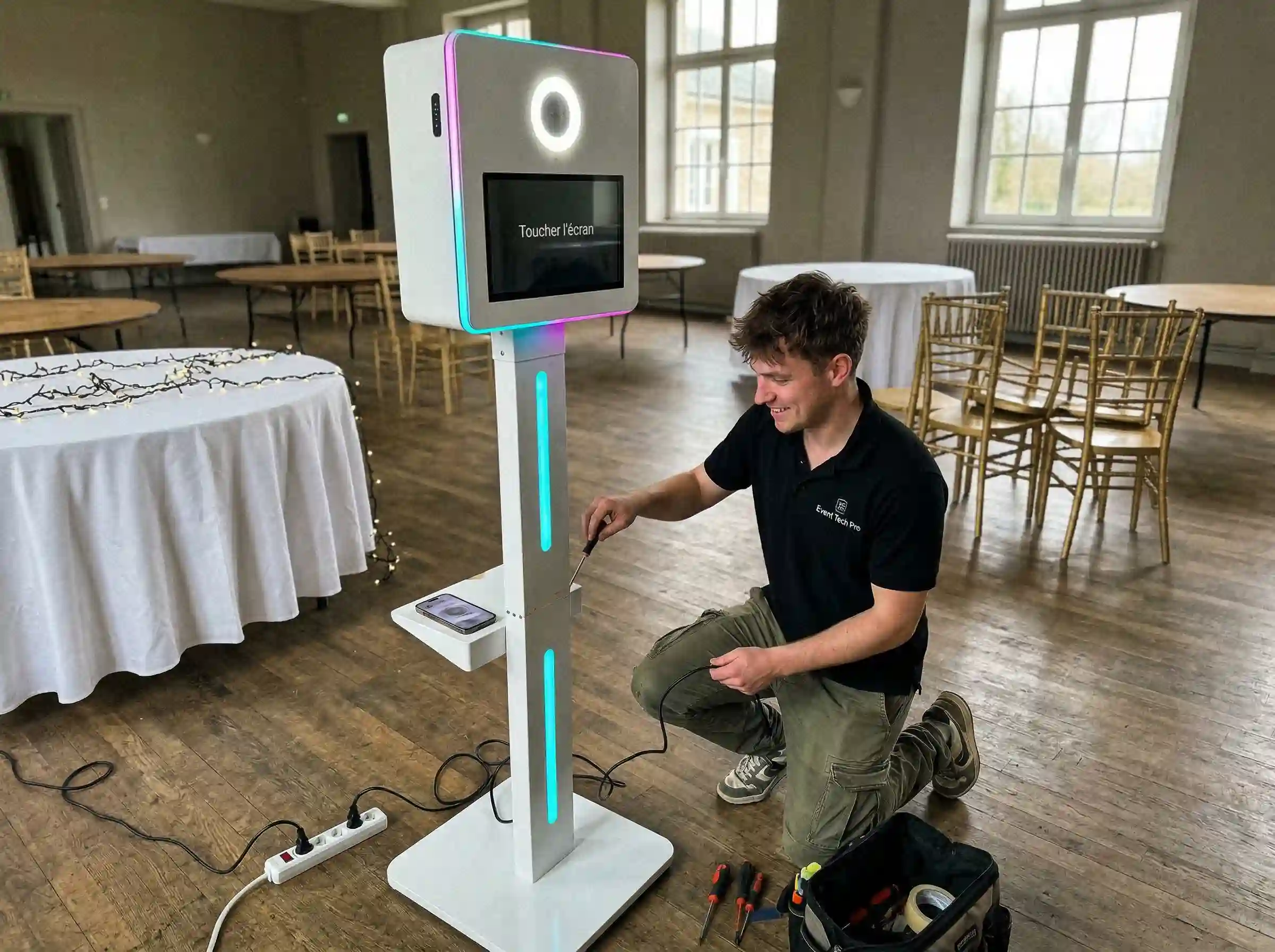 Installation photobooth